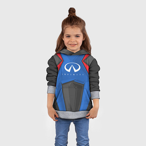 Детская толстовка Infinity Инфинити Z / 3D-Меланж – фото 4