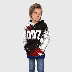 Толстовка-худи детская DayZ, цвет: 3D-синий — фото 2