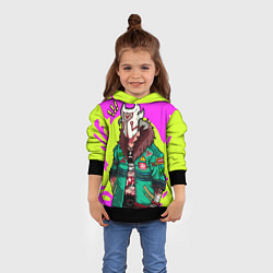 Толстовка-худи детская Джагер Dota 2, цвет: 3D-черный — фото 2