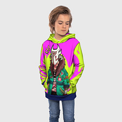 Толстовка-худи детская Джагер Dota 2, цвет: 3D-синий — фото 2