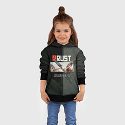 Толстовка-худи детская Rust Мамкин Рейдер Раст, цвет: 3D-черный — фото 2