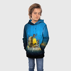 Толстовка-худи детская LITTLE NIGHTMARES 2, цвет: 3D-черный — фото 2