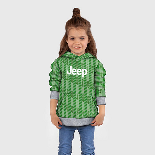 Детская толстовка Jeep / 3D-Меланж – фото 4