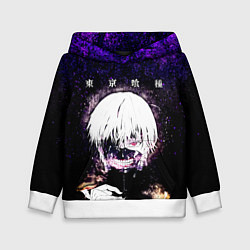 Толстовка-худи детская Kaneki Ken Tokyo Ghoul, цвет: 3D-белый