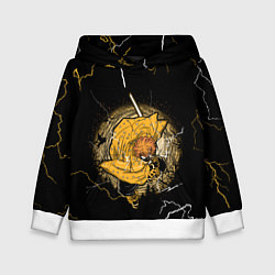 Детская толстовка ЗЕНИЦУ ZENITSU КЛИНОК РАССЕКАЮЩИЙ ДЕМОНОВ