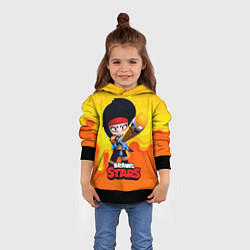Толстовка-худи детская Мстительница Биби BIBILANTE, цвет: 3D-черный — фото 2