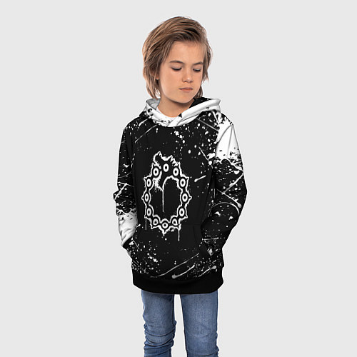 Детская толстовка 7 СМЕРТНЫХ ГРЕХОВ МЕЛИОДАС / 3D-Черный – фото 3