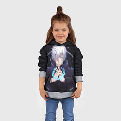 Толстовка-худи детская ГОДЖО САТОРУ GOJO SATORU, цвет: 3D-меланж — фото 2