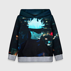 Толстовка-худи детская Магическая битва, цвет: 3D-меланж