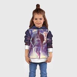 Толстовка-худи детская Resident Evil 25-летие, цвет: 3D-белый — фото 2