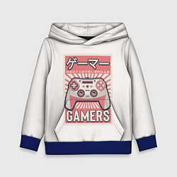 Детская толстовка Геймпад геймера Japan gamer