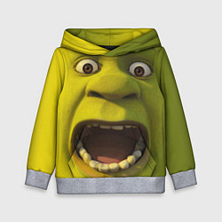 Детская толстовка Shrek is Yelling