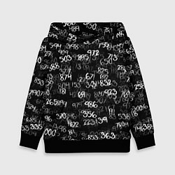 Толстовка-худи детская Минус семь, цвет: 3D-черный
