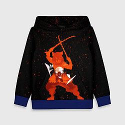 Детская толстовка Иноске Хашибира Kimetsu no Yaiba