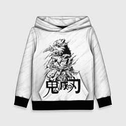 Детская толстовка Иноске Хашибира Kimetsu no Yaiba