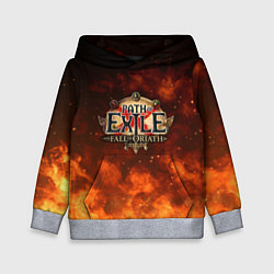 Детская толстовка Path of Exile Logo Путь изгнанника Лого Z