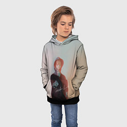 Толстовка-худи детская SODA LUV, цвет: 3D-черный — фото 2