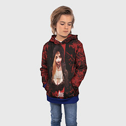 Толстовка-худи детская Resident Evil Village, цвет: 3D-синий — фото 2