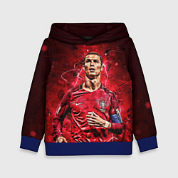 Детская толстовка Cristiano Ronaldo Portugal