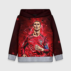 Детская толстовка Cristiano Ronaldo Portugal