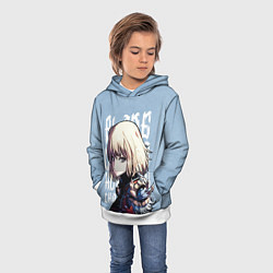 Толстовка-худи детская Blade Dancer, цвет: 3D-белый — фото 2