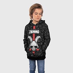 Толстовка-худи детская The Binding of Isaac, цвет: 3D-черный — фото 2