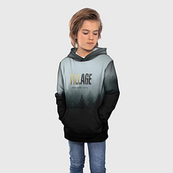 Толстовка-худи детская Resident Evil Village, цвет: 3D-черный — фото 2