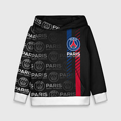 Толстовка-худи детская ФК ПСЖ PARIS SAINT GERMAIN, цвет: 3D-белый