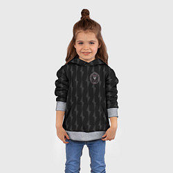 Толстовка-худи детская INTER MIAMI HOME KIT, цвет: 3D-меланж — фото 2