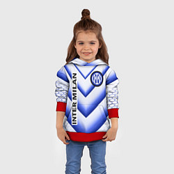 Толстовка-худи детская ИНТЕР МИЛАН INTER MILAN, цвет: 3D-красный — фото 2