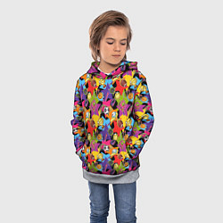 Толстовка-худи детская Звезда Спорта, цвет: 3D-меланж — фото 2