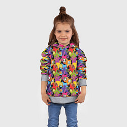 Толстовка-худи детская Звезда Спорта, цвет: 3D-меланж — фото 2