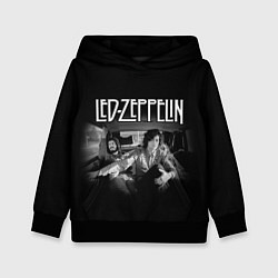 Толстовка-худи детская Led Zeppelin, цвет: 3D-черный