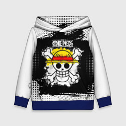 Детская толстовка Весёлый Роджер пиратов Соломенной Шляпы