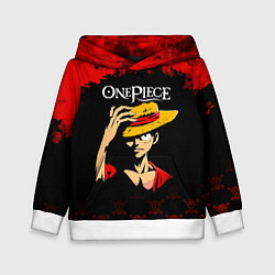 Детская толстовка Луффи One Piece Большой куш