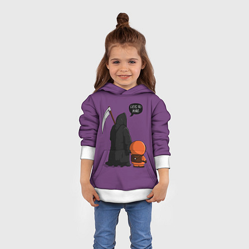 Детская толстовка Друг Кенни / 3D-Белый – фото 4