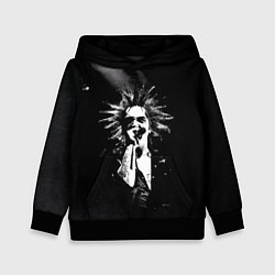 Толстовка-худи детская Горшок на концерте, цвет: 3D-черный