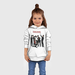 Толстовка-худи детская Пикник альбом, цвет: 3D-белый — фото 2
