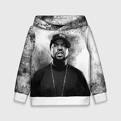 Толстовка-худи детская Ice Cube Айс Куб Z, цвет: 3D-белый