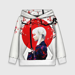 Детская толстовка НАД ВЕТВЯМИ САКУРЫ