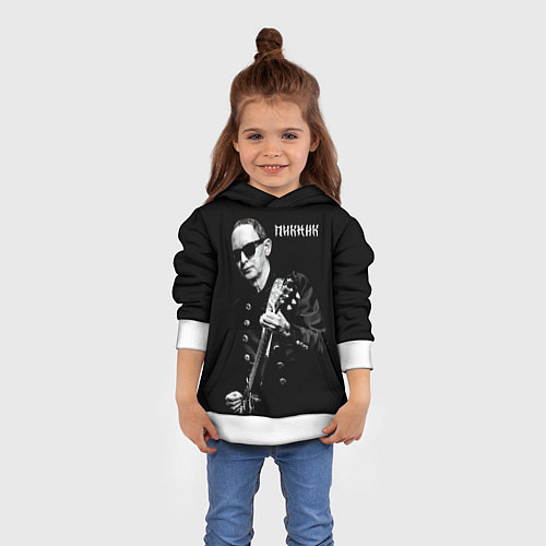 Детская толстовка Пикник Эдмунд Шклярский / 3D-Белый – фото 4