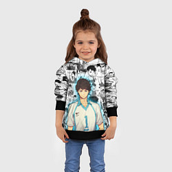 Толстовка-худи детская ТООРУ ОЙКАВА OIKAWA TORU, цвет: 3D-черный — фото 2