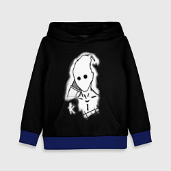 Толстовка-худи детская Твайс, цвет: 3D-синий