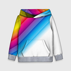 Детская толстовка РАДУЖНЫЕ ПОЛОСЫ RAINBOW Z