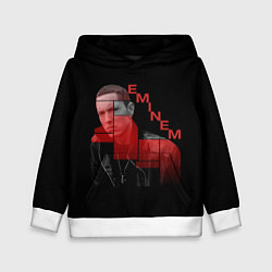 Толстовка-худи детская Marshall Bruce Mathers, цвет: 3D-белый