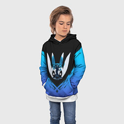 Толстовка-худи детская Ori Дух Ори, цвет: 3D-белый — фото 2