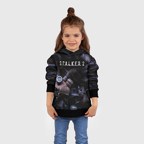 Детская толстовка S T A L K E R 2 С Т А Л К Е Р 2 / 3D-Черный – фото 4