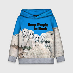 Толстовка-худи детская Deep Purple in Rock, цвет: 3D-меланж