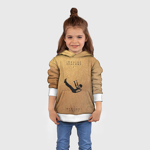 Детская толстовка Mercury Act 1 - Imagine Dragons / 3D-Белый – фото 4
