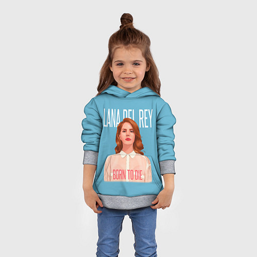 Детская толстовка LDR Born to die / 3D-Меланж – фото 4